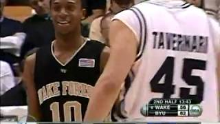 BYU vs Wake Forest basketball Jan 2009 Part 3