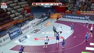 Handball WM 2015 in Qatar Deutschland - Russland