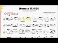 Domenico Scarlatti, Sonata K.22, guitar