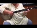 Little Whiskey, clawhammer banjo tune in A, very very slowly