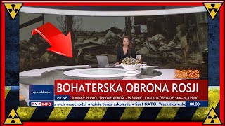 Szokująca WPADKA TVP Info - Bohaterska Obrona Rosji na pasku ! WSTYD ! 3 miliardy na propagandę!