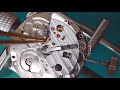 parnis watch pa2122 with gmt and seagull 1690 part 2 movement assembly