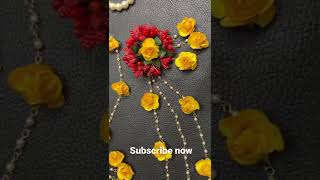 Bahubali inspired flower jewellery