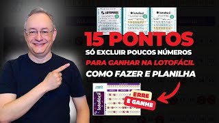 Lotofácil: Esquema Ecônomico Erre para Ganhar | Aprenda a Gerar Matrizes e Montar Jogos