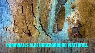 BLUE CHAMBER | COPPER WATERFALL 350 FEET BELOW CORNWALL