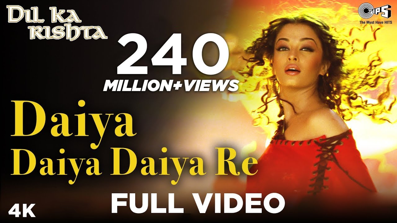 Daiya Daiya Daiya Re Alka Yagnik Song Lyrics Music Videos Concerts