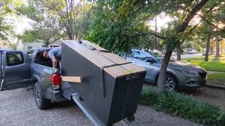 Unloading 600lbs of Toolbox Solo