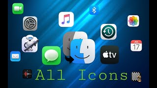 All mac os icons/2021/all apps/dekstop icons/part 01 #macos #macicons #bigsur