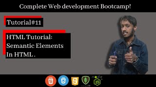 HTML Tutorial: Semantic Elements In HTML | Web Development Tutorial# 11