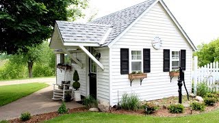 Check Out This Beautiful Guest Tiny House That Was Once A Garage