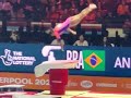 rebeca andrade 🇧🇷 cheng vault qualifications 2022 world championships