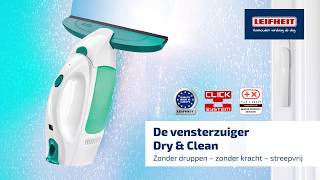 Leifheit-vensterzuiger Dry&Clean (Dutch)