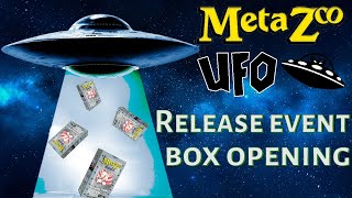 MetaZoo UFO | 4x Release Event Box Opening | New beastie Sir ClumpsALot