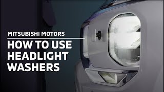 How to Operate the 2024 Mitsubishi Outlander & Plug-in Hybrid Headlight Washers
