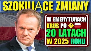 Szokujące zmiany w emeryturach KRUS po 20 latach - Co rolnicy w Polsce muszą wiedzieć w 2025 roku!