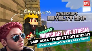 🔴24/7 Minecraft Java + Pe smp gameplay in hindi || Minecraft Live Hindi ||#shorts #viral #smp #live