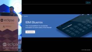 Cloud development using Eclipse by Pradeep Balachandran at EclipseSummit'16