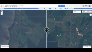 Google Earth Engine Tutorial: Split-Layer for Comparing Different Images
