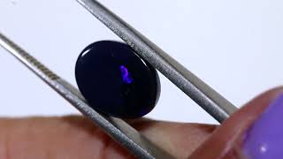 2.67 CTS L.RIDGE BLACK OPAL POLISHED STONE TBO-9497