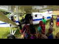 Landing with NO GO AROUND, Papua, Pilatus PC6