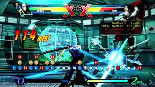 [UMVC3] For YLT Cole - Nova/Vergil/Strange Optimal BnB (~1.150M damage/+~1 meter)