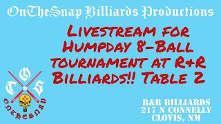 Livestream for Humpday 89er Tourney at R&R Billiards