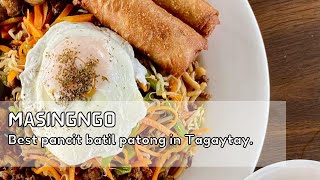 Masinggo: Best Pancit Batil Patong in Tagaytay