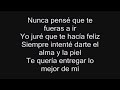 Todo No Fue Suficiente - Ha-Ash - CON LETRA
