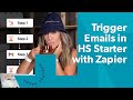 How to trigger emails in HubSpot Starter Using Zapier and Gmail