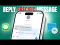 How to Reply to a Specific Message on iPhone | iMessage Reply Feature