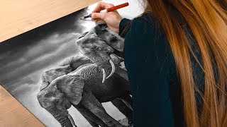 Drawing Elephants - The Circle of Life