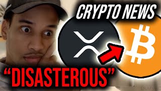 THIS COULD BE A MAJOR DISASTER FOR XRP, BITCOIN & CRYPTO! & CRYPTO JUST TURNED BULLISH AGAIN? (pump)