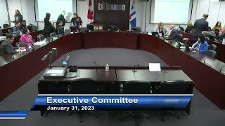 Executive Committee - January 31, 2023