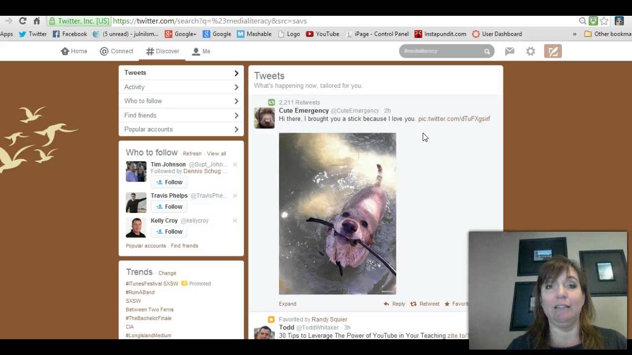 Twitter Tutorial For Beginners Esp Teachers Youtube
