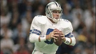 Troy Aikman throws 5 td passes against redskins