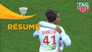 AS Monaco - FC Lorient ( 1-0 ) (1/8 de finale) - Résumé - (ASM - FCL) / 2018-19