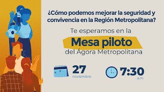 Mesa piloto del Ágora Metropolitana