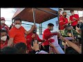 Las piñas Bongbong Marcos / Sarah Duterte CARAVAN / With Mark Villar / Uniteam / Sunday 03 13 2022