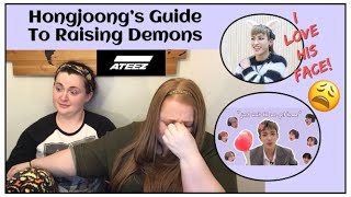 Reacting to (Ateez) - Hongjoong's Guide To Raising Demons