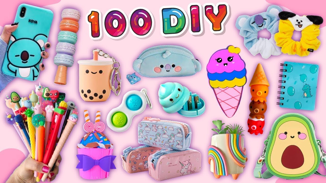 100 Diy Easy Life Hacks And Diy Projects School Supplies Room