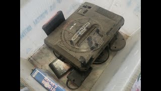 Will this Long-Abandoned Sega Genesis (Model 1) and Games Work After Cleaning?