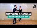 Bachata Basics: Traveling at Angles In Your Basic Steps