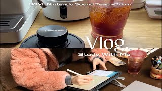 StudyVlog*用手帐和我过一天/🍥planwithme 早6晚十二hhhh！！