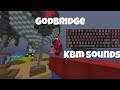 GODBRIDGE in bedwars | Pika Network Bedwars | Keyboard and mouse sounds (asmr)