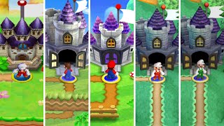 Evolution of World 1 Castle Levels in New Super Mario Bros Games (2006 2022)