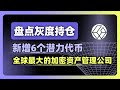 盘点灰度持仓：新增6个潜力代币，全球最大的加密资产管理公司