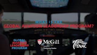 Global Aviation Leadership Program in Montreal - McGill University and ENAC