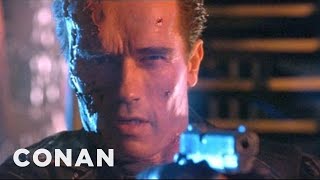 Arnold Schwarzenegger's Rejected Catchphrases Return | CONAN on TBS