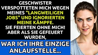 Vom Außenseiter zur letzten Hoffnung: Wie meine arroganten Geschwister amEnde vor meiner Tür standen