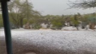 Rain, hail slams Tucson homes after storms pass through southern Arizona